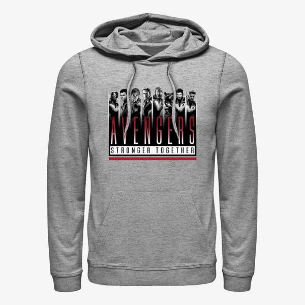 Mikina Merch Marvel Avengers: Endgame - Avengers Together Unisex Hoodie Heather Grey S