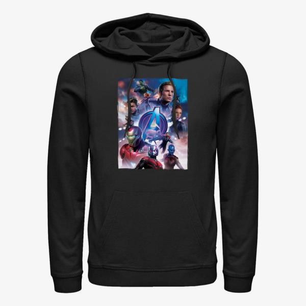Queens Marvel Avengers: Endgame - Basic Poster Unisex Hoodie Black
