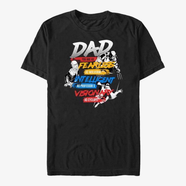 Queens Marvel X-Men - X-Dad Unisex T-Shirt Black