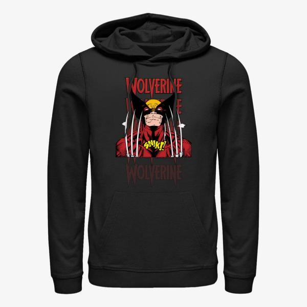 Mikina Merch Marvel X-Men - Wolverine Gradient Unisex Hoodie Black XL