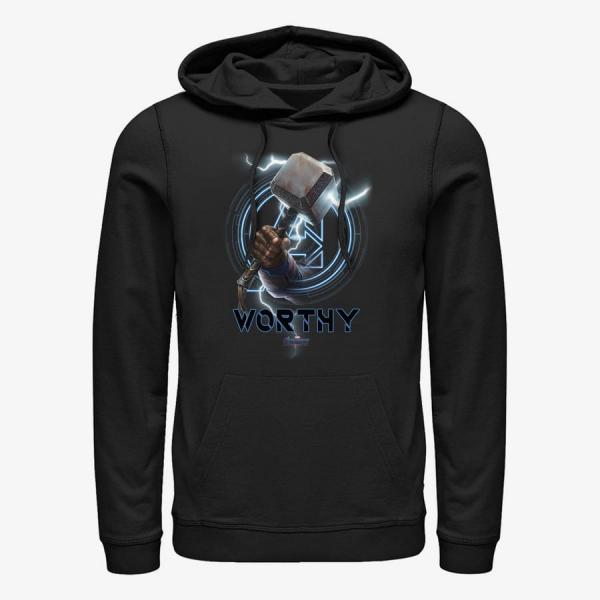 Queens Marvel Captain America - Cap Worthy Unisex Hoodie Black