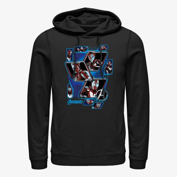 Mikina Merch Marvel Avengers: Endgame - Avengers Panel Shot Unisex Hoodie Black L