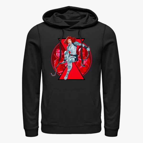 Mikina Merch Marvel Black Widow: Movie - Widow Team Unisex Hoodie Black S