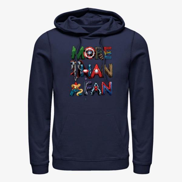 Queens Marvel Classic - Marvel Fan Letters Unisex Hoodie Navy Blue
