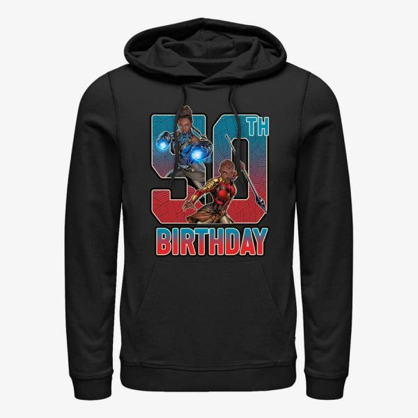 Queens Marvel Avengers Classic - Shuri Okoye 50th Bday Unisex Hoodie Black