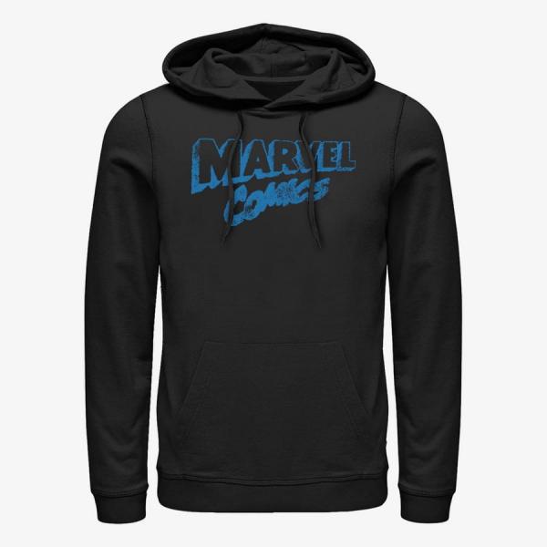 Queens Marvel - RETRO LOGO Unisex Hoodie Black