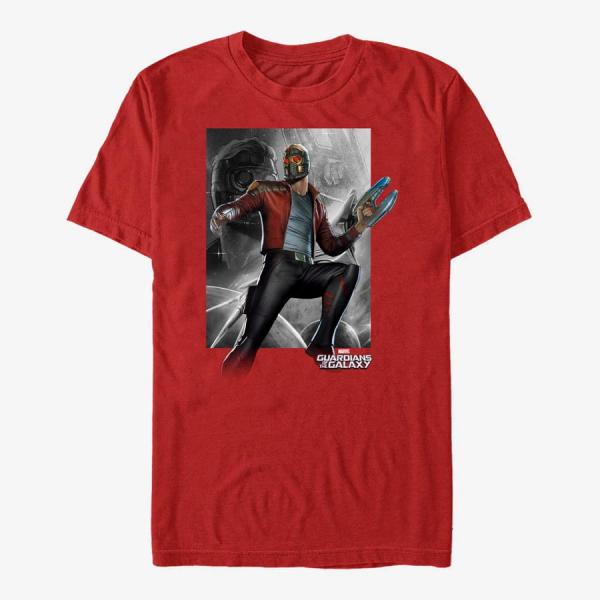 Tričko Merch Marvel GOTG Classic - Furry Bite Unisex T-Shirt Red S