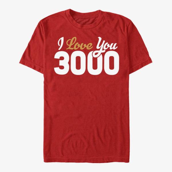 Queens Marvel Avengers: Endgame - 3000 Loves Unisex T-Shirt Red