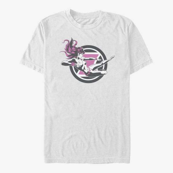 Queens Marvel Avengers Classic - Kickin Butt Unisex T-Shirt White