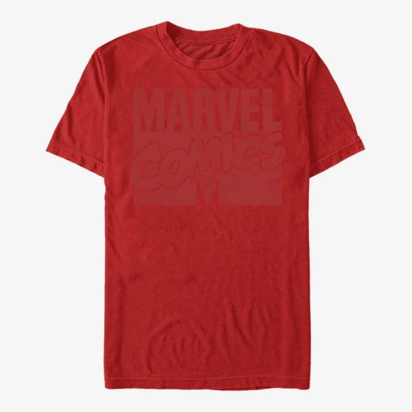 Queens Marvel - LOGO DISTRESSED Unisex T-Shirt Red