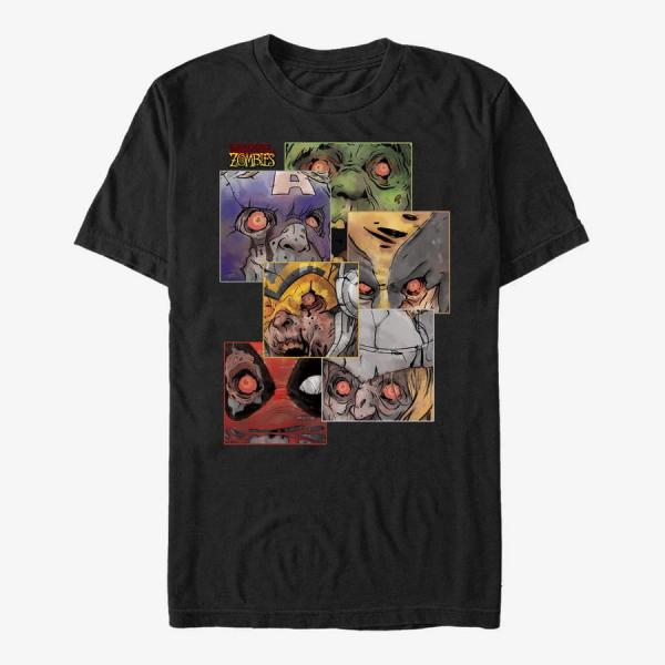 Tričko Merch Marvel - Face the Dead Unisex T-Shirt Black M