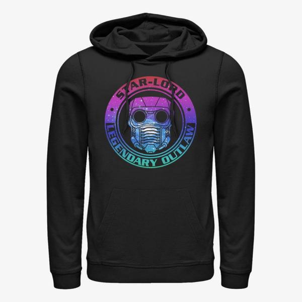 Mikina Merch Marvel Guardians Of The Galaxy - Space Lord Unisex Hoodie Black M