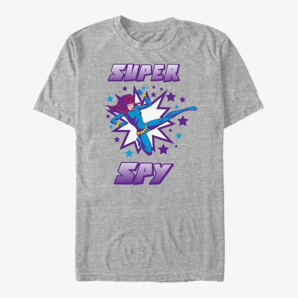 Queens Marvel Avengers Classic - Super Spy Unisex T-Shirt Heather Grey