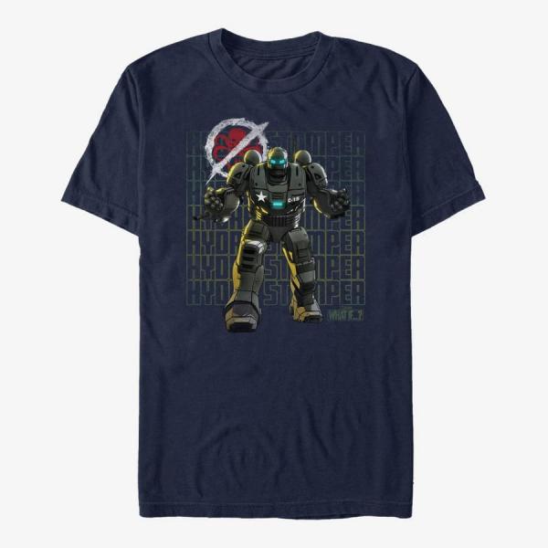 Queens Marvel What If...? - Rodgers Stomper Unisex T-Shirt Navy Blue