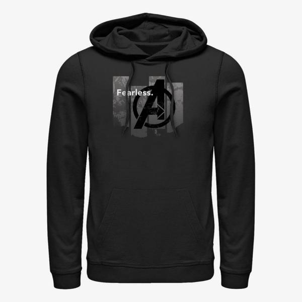 Mikina Merch Marvel Avengers: Endgame - Fearless Unisex Hoodie Black S