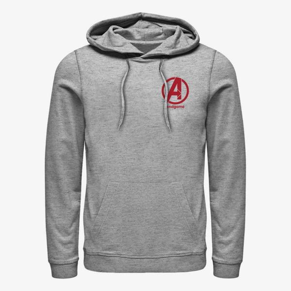 Queens Marvel Avengers - Get In The Endgame Unisex Hoodie Heather Grey