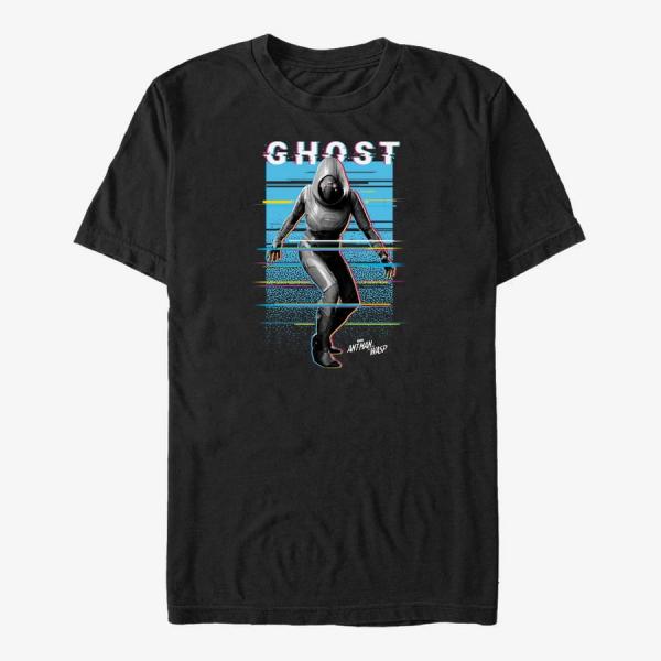 Tričko Merch Marvel Ant-Man & The Wasp: Movie - Ghost Glitch Unisex T-Shirt Black S