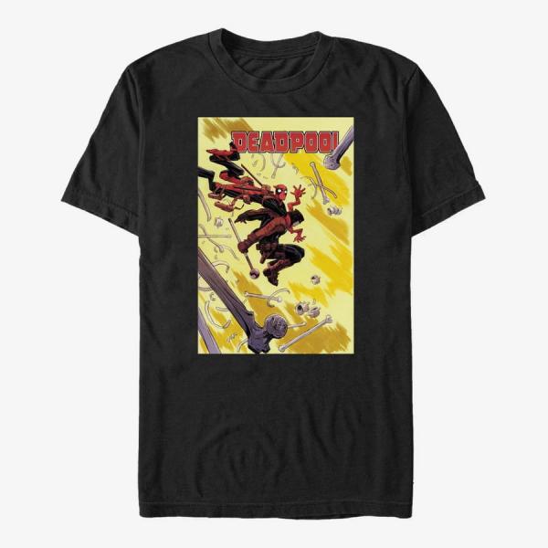 Tričko Merch Marvel Deadpool - Deadpool Unisex T-Shirt Black S