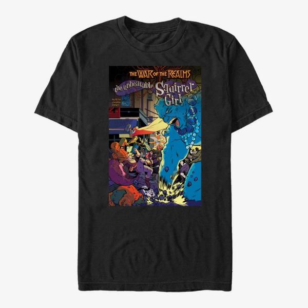 Queens Marvel - Squirrel Girl Unisex T-Shirt Black