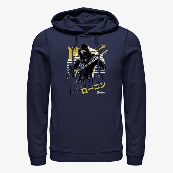 Queens Marvel Avengers: Endgame - Ninja Sunset Unisex Hoodie Navy Blue