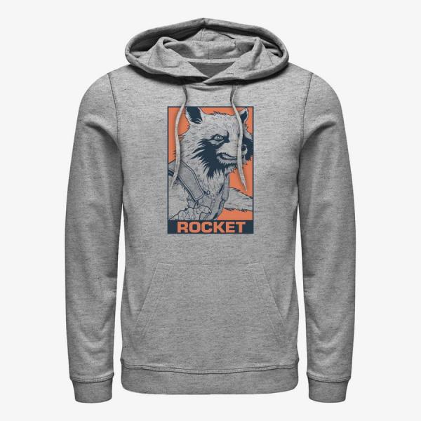 Mikina Merch Marvel Avengers: Endgame - Pop Rocket Unisex Hoodie Heather Grey L