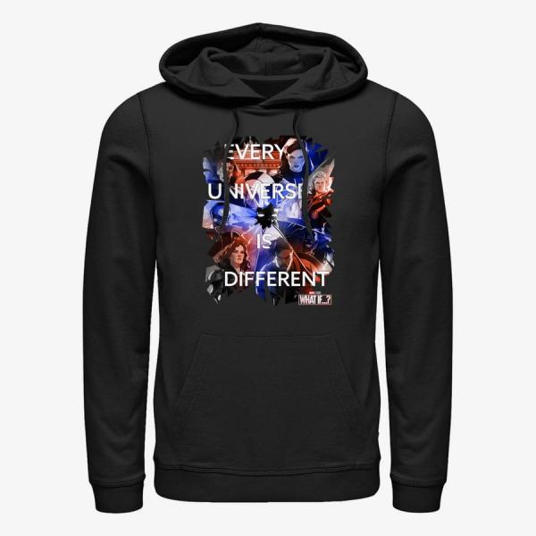 Mikina Merch Marvel What If - Every Universe Unisex Hoodie Black XXL