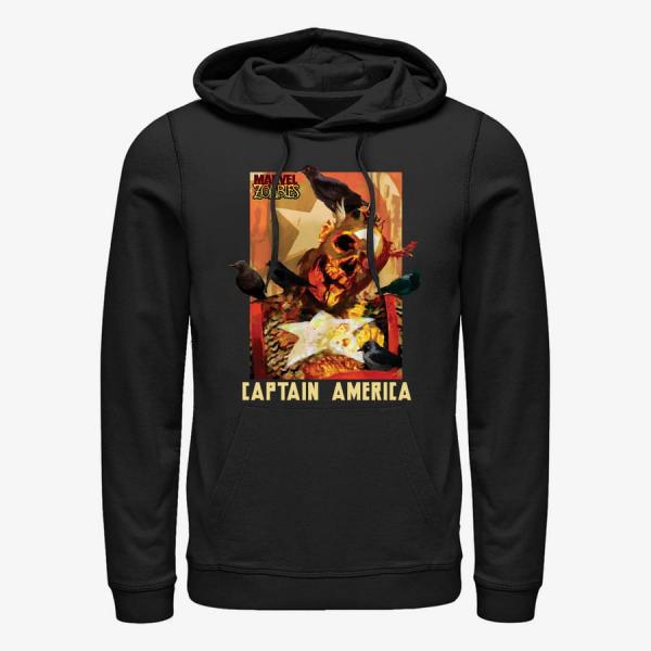 Queens Marvel - Zombie Cap Unisex Hoodie Black