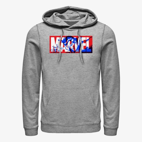 Queens Marvel - Wizard Logo Unisex Hoodie Heather Grey