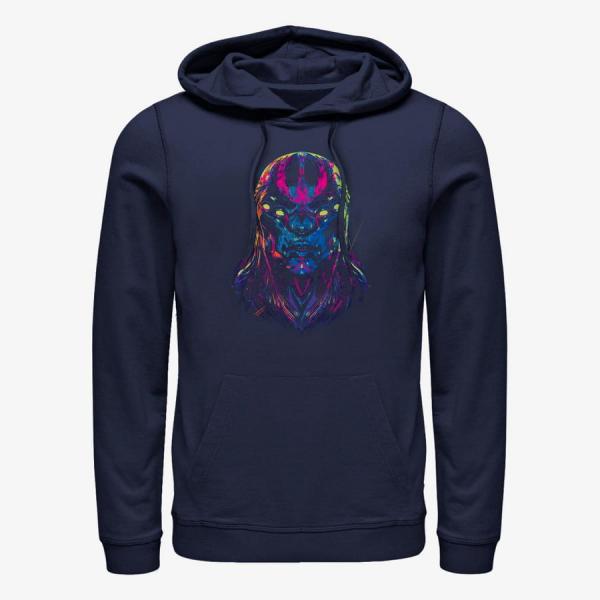Queens Marvel: Eternals - Devious Face Unisex Hoodie Navy Blue