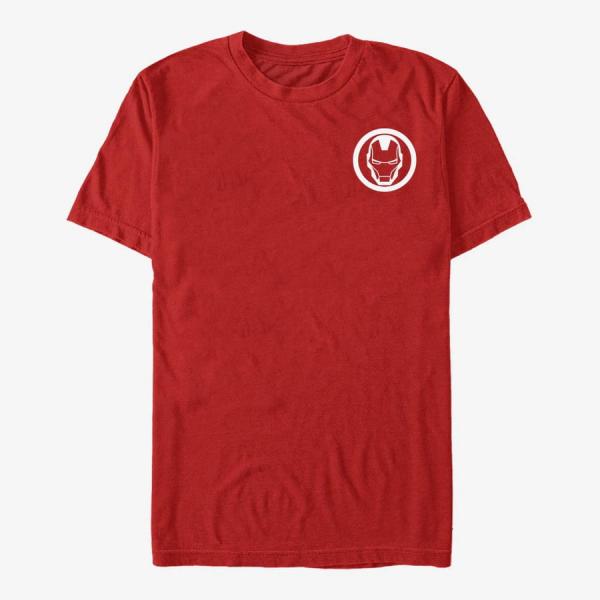 Tričko Merch Marvel Avengers Classic - Tonal Ironman Unisex T-Shirt Red M
