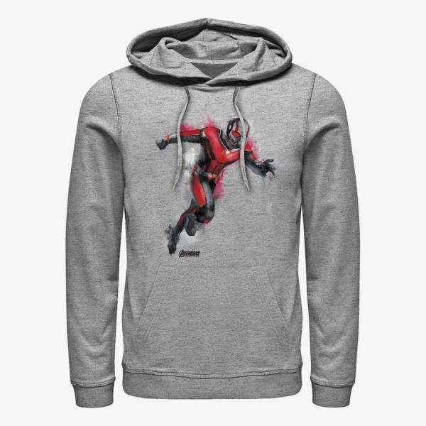 Mikina Merch Marvel Avengers: Endgame - Ant Paint Unisex Hoodie Heather Grey S