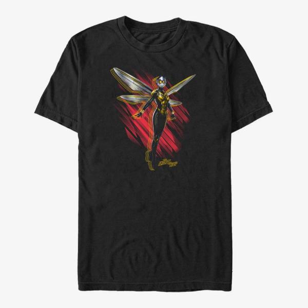 Tričko Merch Marvel Ant-Man & The Wasp: Movie - Wasp Stand Alone Unisex T-Shirt Black M