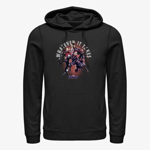 Queens Marvel Avengers: Endgame - Heroes Sacrifice Unisex Hoodie Black