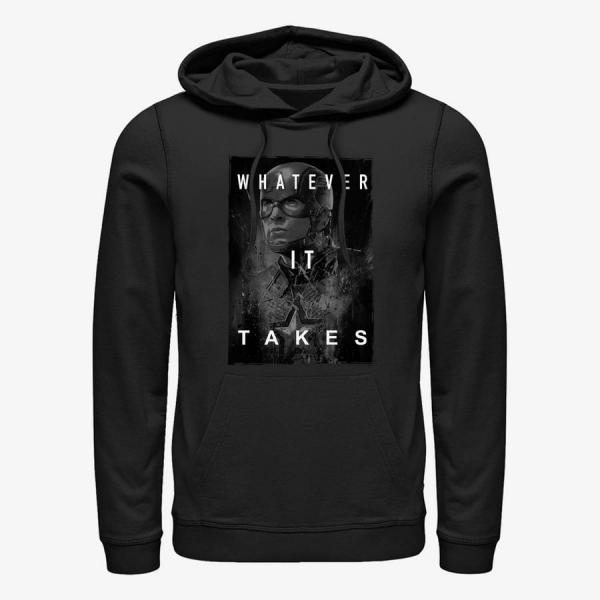 Queens Marvel Avengers: Endgame - Darken Cap Unisex Hoodie Black