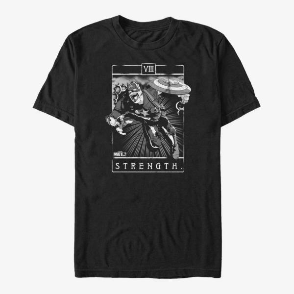 Queens Marvel What If...? - Tarot Zombie Unisex T-Shirt Black