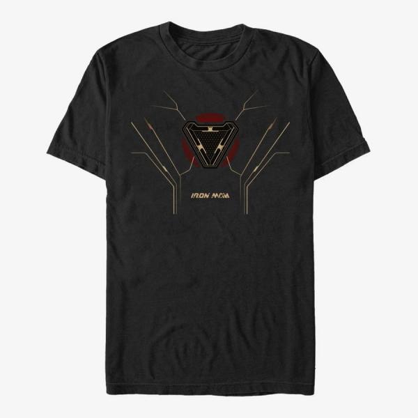 Tričko Merch Marvel - Tech Arc Unisex T-Shirt Black XXXL