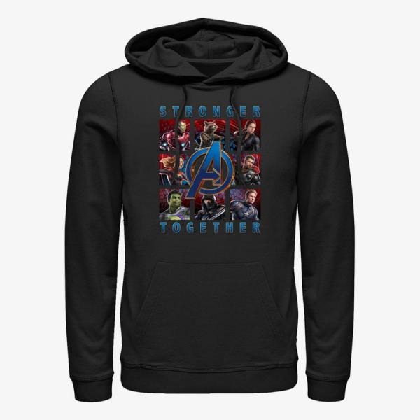 Queens Marvel Avengers: Endgame - Boxes Full of Avengers Unisex Hoodie Black
