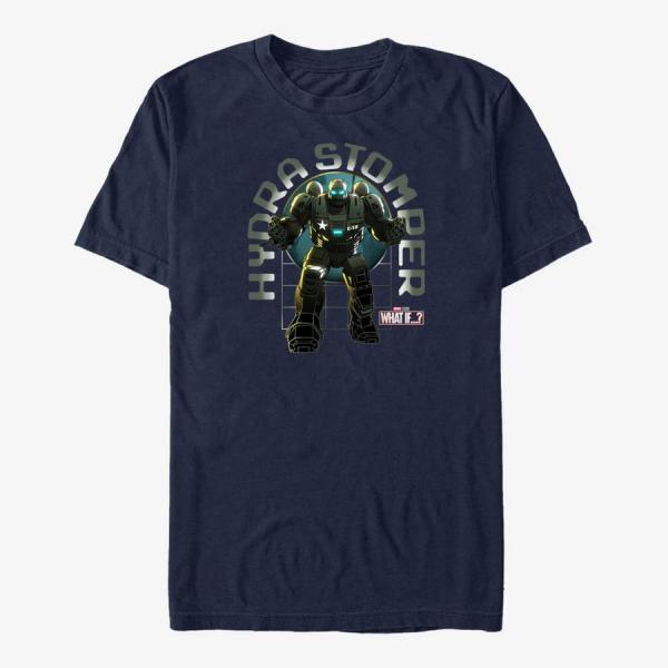 Tričko Merch Marvel What If...? - Hydraw Stomper Stomp Unisex T-Shirt Navy Blue S
