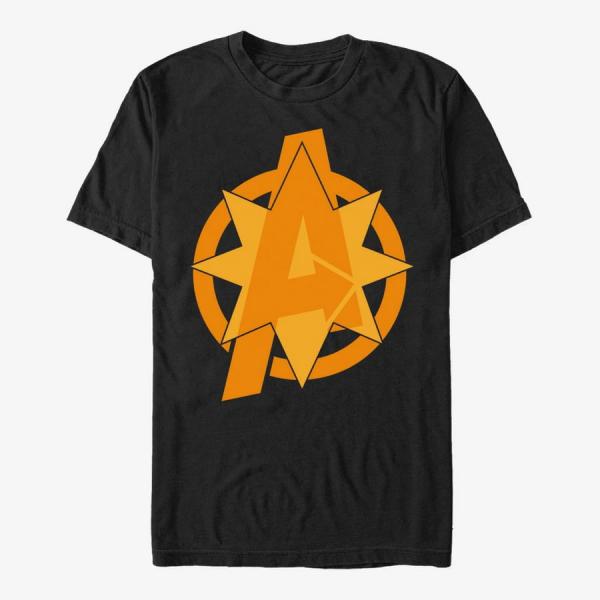Tričko Merch Marvel Avengers: Endgame - Endgame Comic Badge Unisex T-Shirt Black M