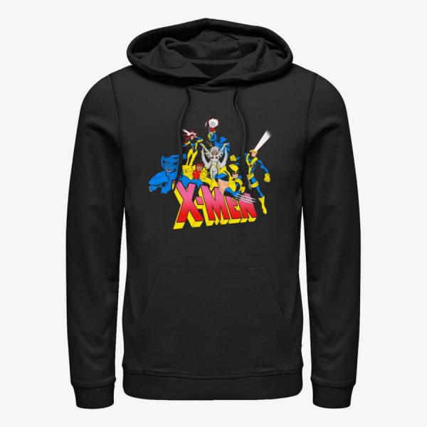 Mikina Merch Marvel X-Men - X Men Group Unisex Hoodie Black XL