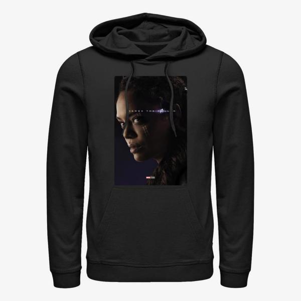Mikina Merch Marvel Avengers: Endgame - Valkrie Unisex Hoodie Black XXL