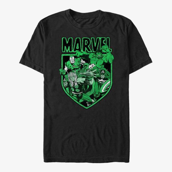 Tričko Merch Marvel Avengers Classic - Marvel Tonal Unisex T-Shirt Black M