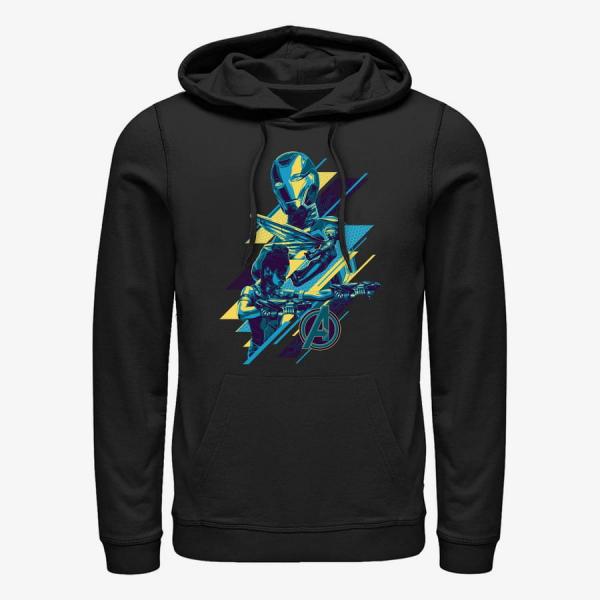 Queens Marvel Avengers: Endgame - Geo Ladies Unisex Hoodie Black