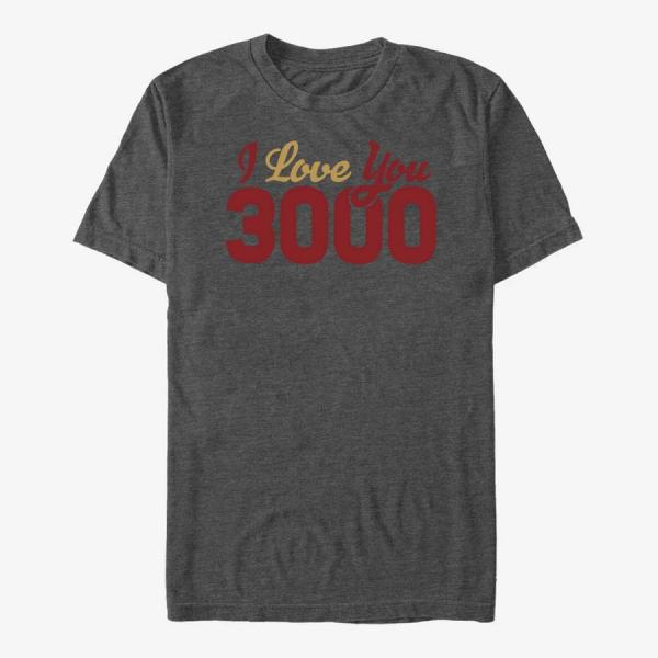 Queens Marvel Avengers: Endgame - 3000 Loves Unisex T-Shirt Dark Heather Grey
