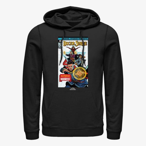 Mikina Merch Marvel Doctor Strange 2 - Classic Comic Cover Unisex Hoodie Black S