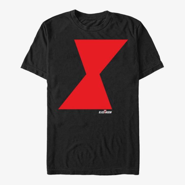 Tričko Merch Marvel - Widow Icon Unisex T-Shirt Black M