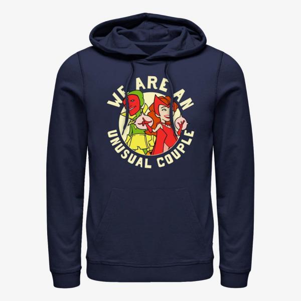Queens Marvel WandaVision - Moon Glow Unisex Hoodie Navy Blue