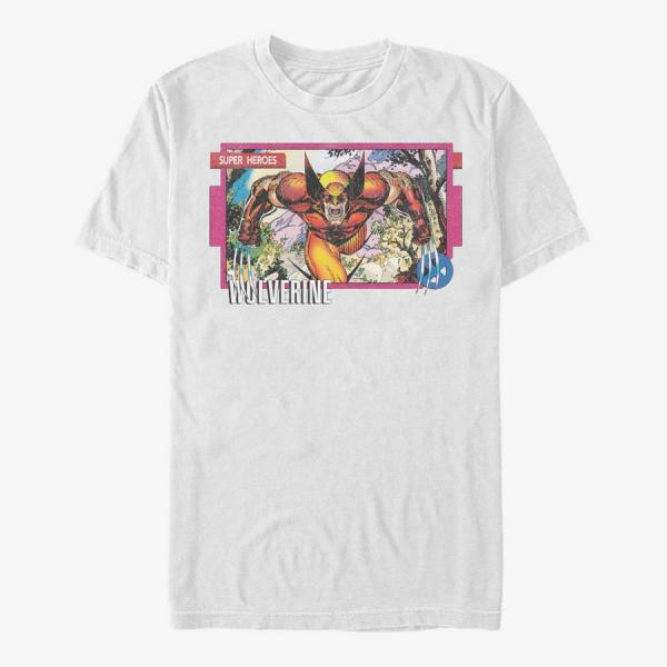 Tričko Merch Marvel X-Men - WOLVERINE Unisex T-Shirt White L