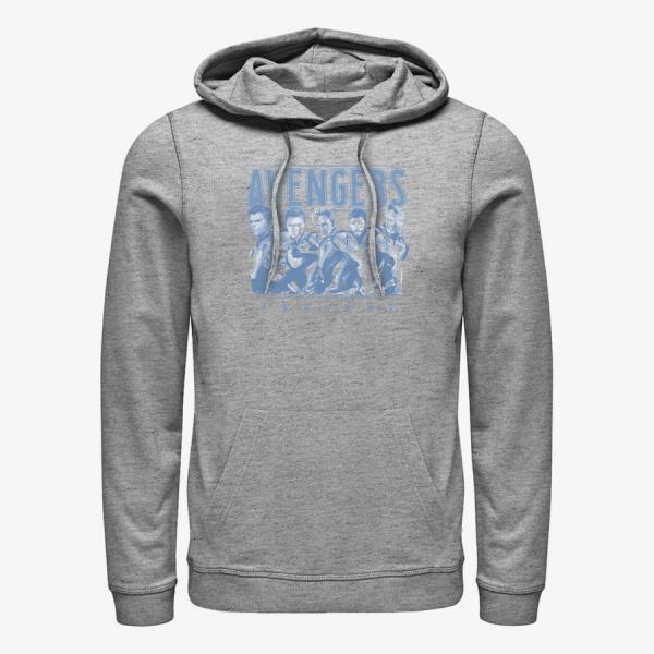 Queens Marvel Avengers: Endgame - Avenger Endgame Group Unisex Hoodie Heather Grey