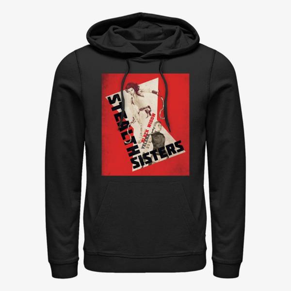 Mikina Merch Marvel Black Widow: Movie - Spy Sisters Unisex Hoodie Black S